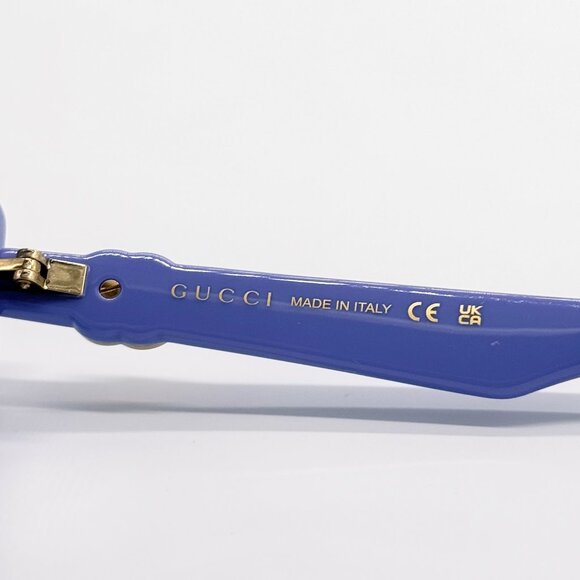 NEW GUCCI GG1534S 005 SQUARE VIOLET WOMEN SUNGLASSES GUCCI - Picture 10 of 11